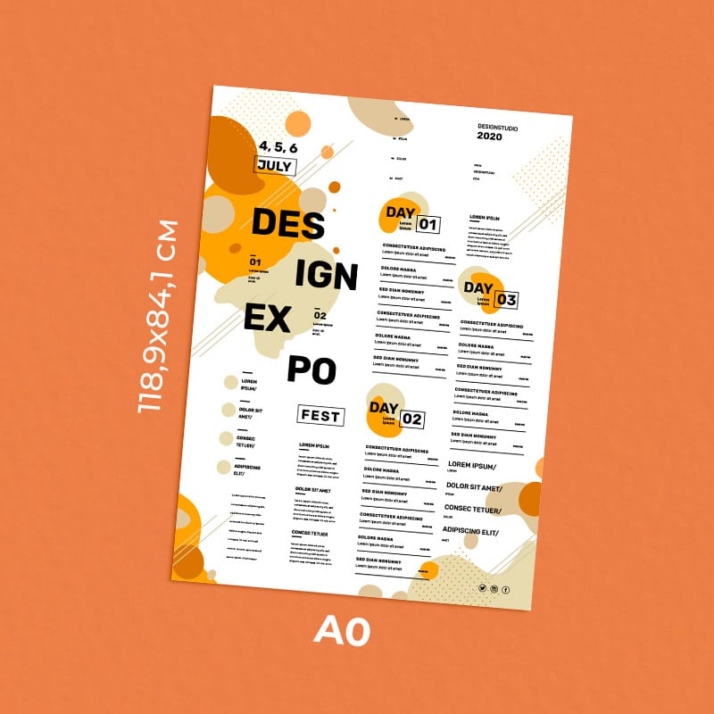 Que vous vient-il à l’esprit lorsque vous imaginez les formats d’affiche à inclure dans votre communication ? S’agit-il du feuillet A4 à épingler sur un tableau en liège ou au contraire d’un format affiche de cinéma ? Si l’affiche demeure essentielle dans toute stratégie de communication, les possibilités en termes de formats d’affiche et leurs utilisations sont bien souvent méconnues.  A0 1 2