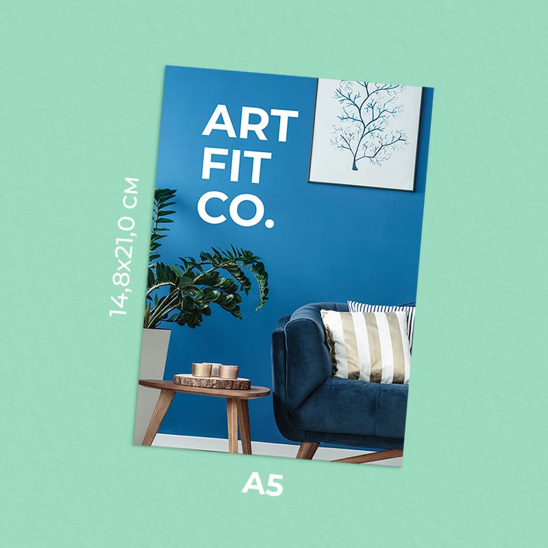 Le format de dimension A5 compte parmi les plus petits formats de la gamme A   et il est fortement plébiscité par les professionnels de la publicité pour la conception de livrets, de dépliants et de flyers. A5 3 9