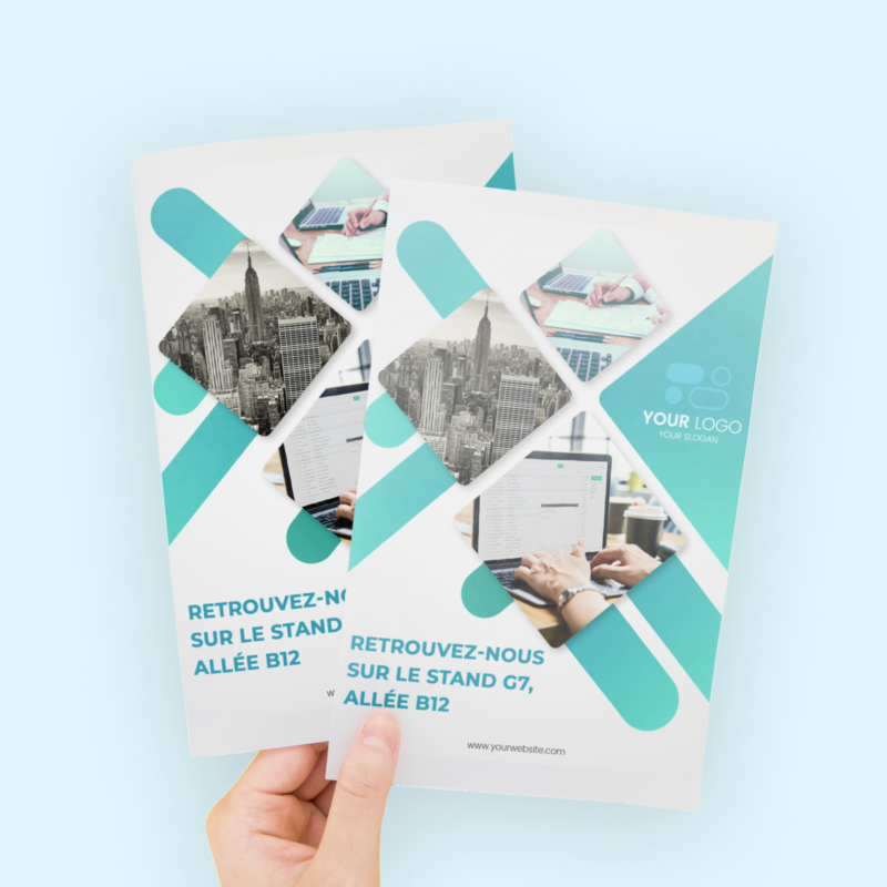 Flyer for trade show