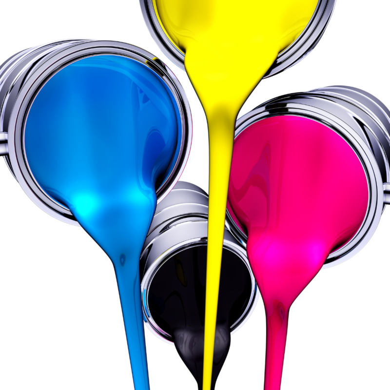 Four-colour illustration