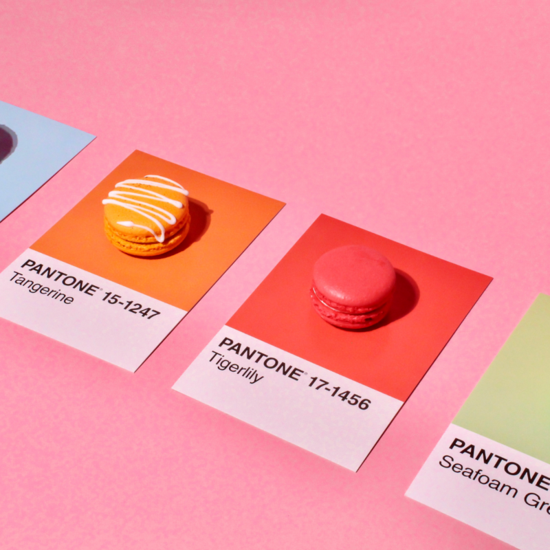Examples of Pantone colours