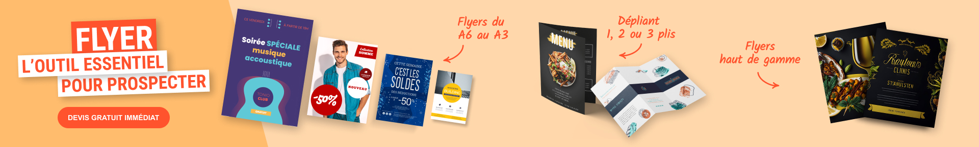 Flyers et dépliants : tous les outils de prospection